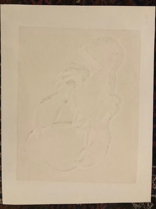 RED CRUSTACEAN (Original Woodblock)