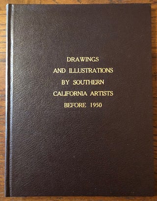 Item #51402 DRAWINGS AND ILLUSTRATIONS BY SOUTHERN CALIFORNIA ARTISTS BEFORE 1950. Nancy Dustin...