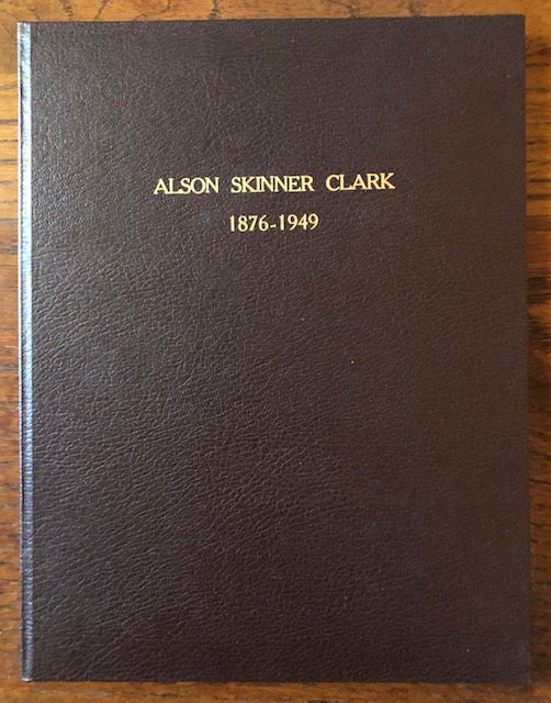 Item #51403 ALSON SKINNER CLARK, 1876- 1949. Jean Stern.