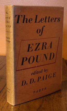 THE LETTERS OF EZRA POUND 1907-1941. Edited by D.D. Paige