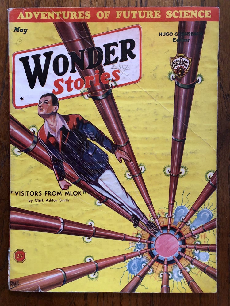 Item #51963 WONDER STORIES. May 1933. Hugo Gernsback.