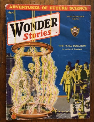 Item #51992 WONDER STORIES. April, 1933. Hugo Gernsback
