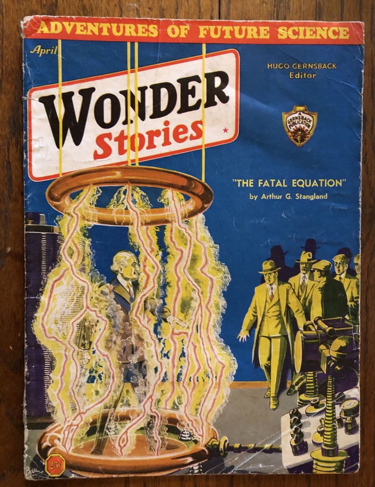 Item #51992 WONDER STORIES. April, 1933. Hugo Gernsback.