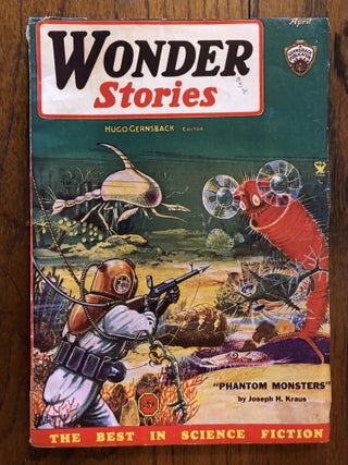 Item #51997 WONDER STORIES. April, 1935. Hugo Gernsback