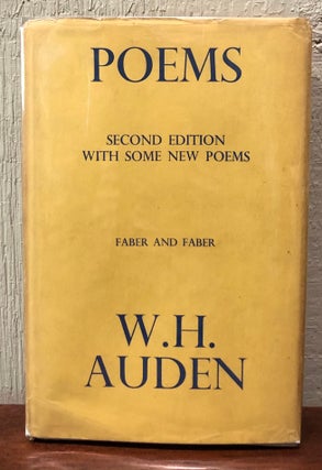 Item #52097 POEMS. Second Edition With Some New Poems. W. H. Auden