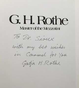G. H. ROTHE. Master of the Mezzotint.