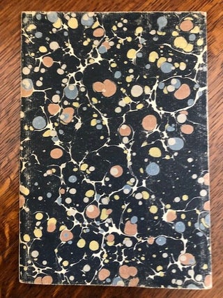 Item #52180 THREE POEMS. Yvor Winters