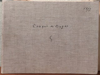 Item #52339 ALBUM DE DESSINS. Edgar Degas