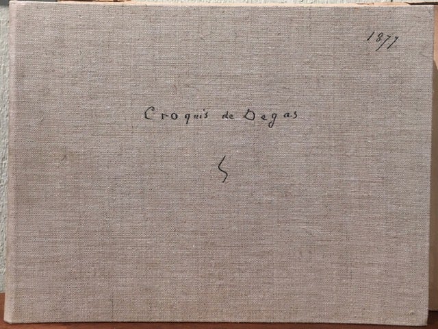 Item #52339 ALBUM DE DESSINS. Edgar Degas.