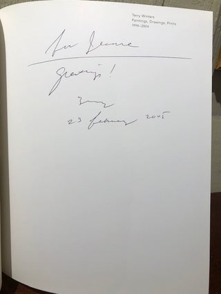 TERRY WINTERS: Paintings, Drawings, Prints 1994-2004