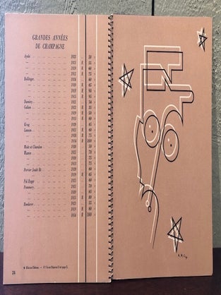 ETABLISSEMENTS NICOLAS MAISON FONDEE En 1822. Liste des Grands Vins 1931