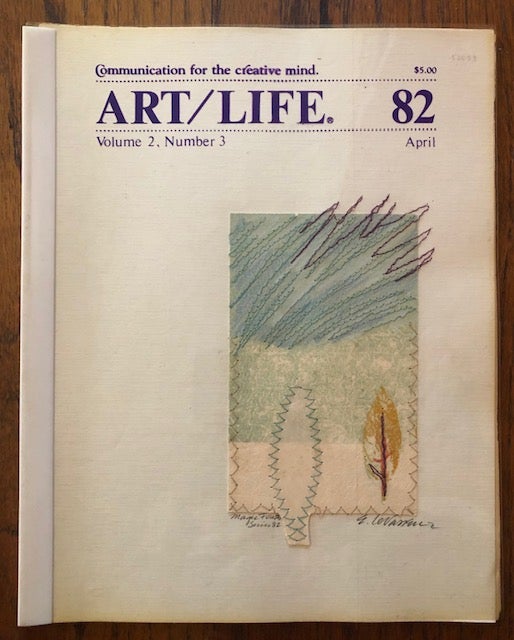 Item #52533 ART/ LIFE. Communication for the Creative Mind. Volume 2, Number 3, April. Jeff Greenwald.