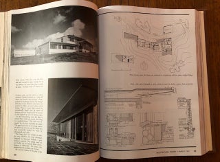 THE ARCHITECTURAL FORUM, PENCIL POINTS, ACHITECTURAL RECORD. (A personal selection of articles)