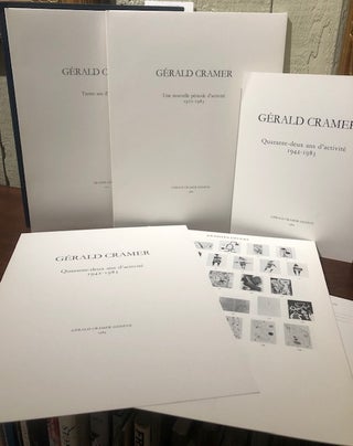 GERALD CRAMER: Quarante-Deux ans D'activité, 1942-1983. (Two Volumes)