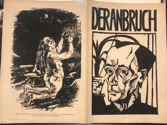 Item #52777 DER ANBRUCH. (The Dawn- German Expressionist Journal). Ludwig Meidner, Otto Schneider, J B. Neumann.