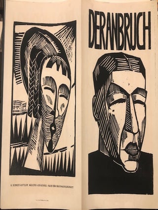 Item #52778 DER ANBRUCH. (The Dawn- German Expressionist Journal). K. Schmidt-Rottluff, Otto...