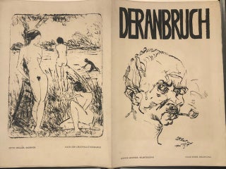 Item #52779 DER ANBRUCH. (The Dawn- German Expressionist Journal). Ludwig Meidner, Otto...