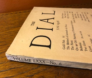 THE DIAL. Volume LXXX, Number 6. June 1926.