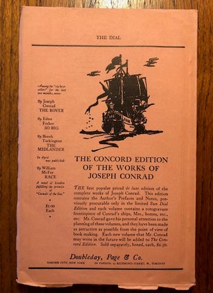 THE DIAL. Volume LXXVII, Number 1. July 1924