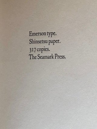 FROM A NOTEBOOK
