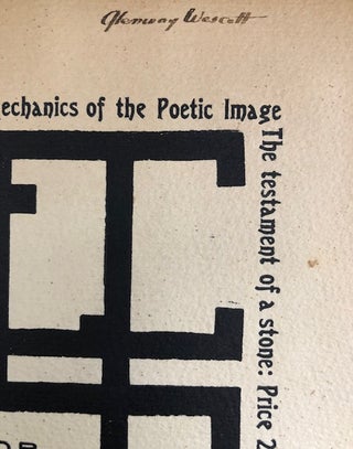 THE TESTAMENT OF A STONE: Notes on the Mechanics of the Poetic Image. Secession Number 8, April 1924.