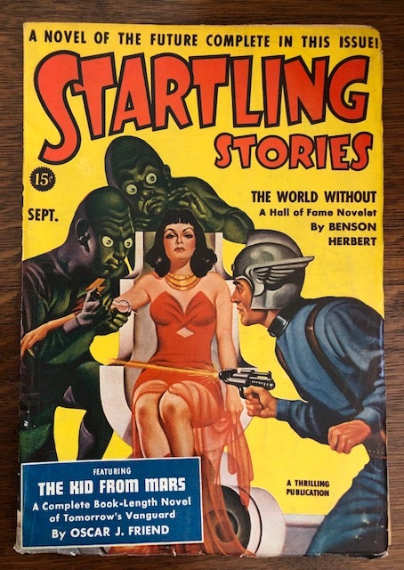 Item #53055 STARTLING STORIES. September, 1940. Mort Weisinger.