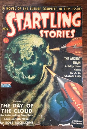 Item #53064 STARTLING STORIES. November, 1942. Oscar J. Friend