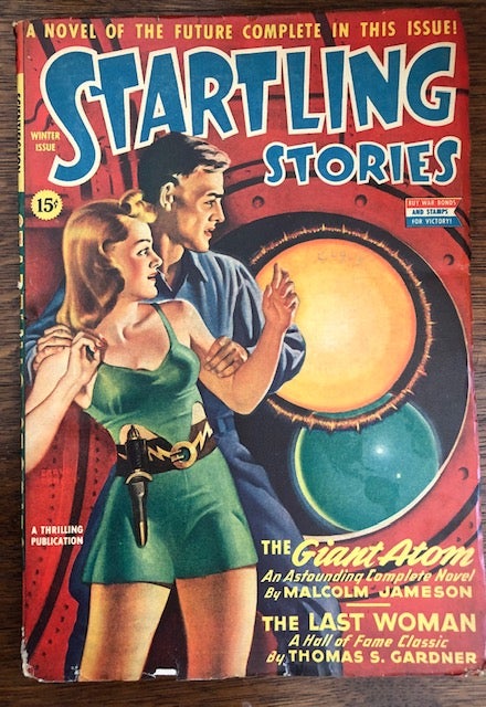 Item #53067 STARTLING STORIES. Winter Issue, 1944. Oscar J. Friend.