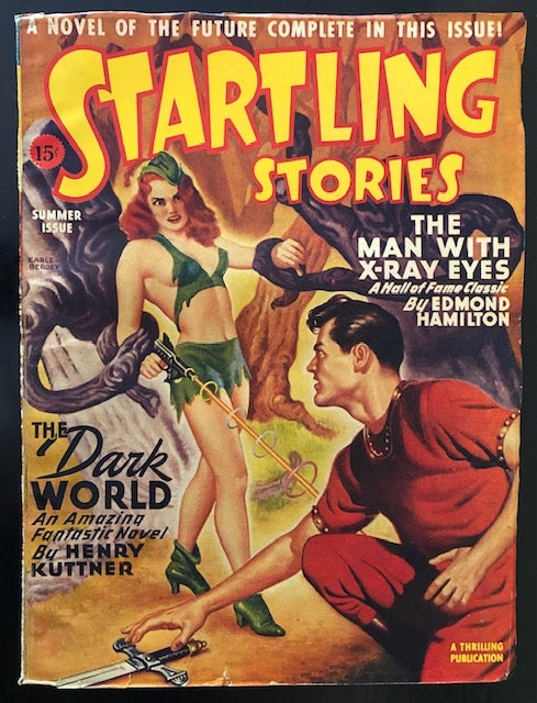 Item #53078 STARTLING STORIES. Summer, 1946. Sam Merwin Jr.