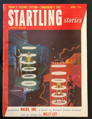 Item #53131 STARTLING STORIES. April, 1953. Samuel Mines