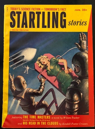 Item #53136 STARTLING STORIES. January, 1954. Samuel Mines, Philip K. Dick