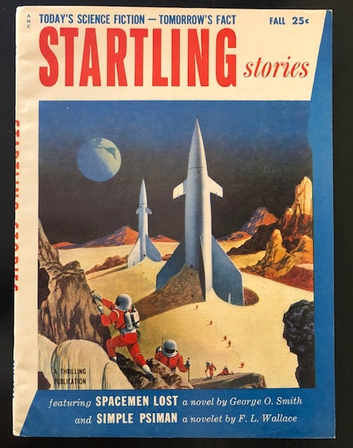 Item #53139 STARTLING STORIES. Fall, 1954. Samuel Mines.