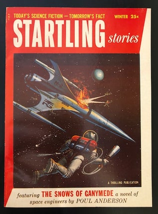 Item #53140 STARTLING STORIES. Winter, 1955. Theron Raines, Philip K. Dick