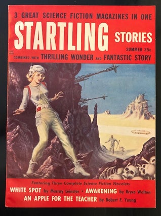 Item #53142 STARTLING STORIES. Summer, 1955. Herbert D. Kastle