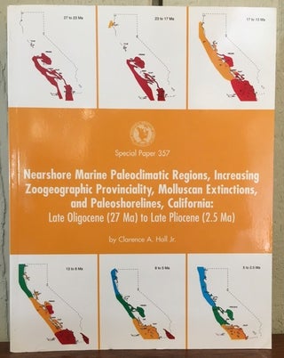 Item #53337 NEARSHORE MARINE PALEOCLIMATIC REGIONS, INCREASING ZOOGEOGRAPHIC PROVINCIALITY,...
