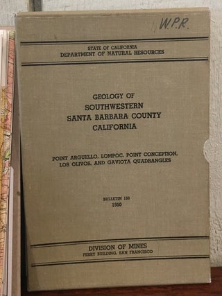 Item #53346 GEOLOGY OF SOUTHWESTERN SANTA BARBARA COUNTY CALIFORNIA