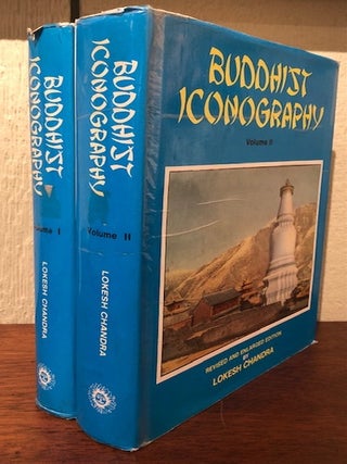 Item #53508 BUDDHIST ICONOGRAPHY. (Two volumes). Lokesh Chandra, Prof. Raghu Vira, begun by