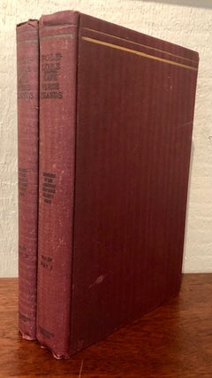 Item #53527 FOLK-LORE FROM THE CAPE VERDE ISLANDS. Part I & II. (Two volumes). Elsie Clews Parsons