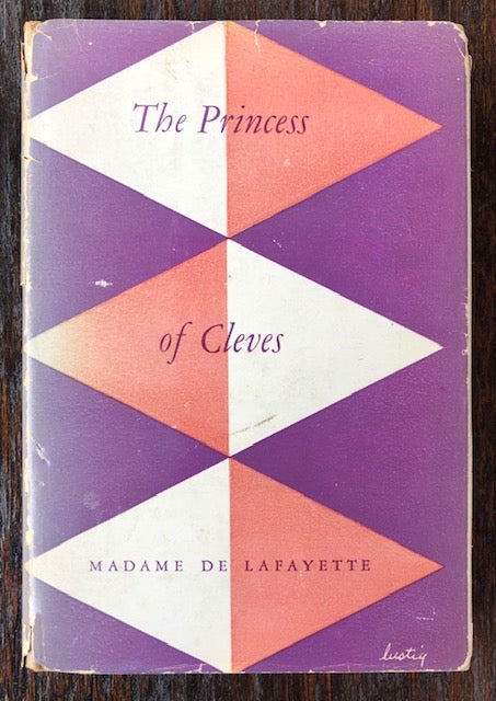Item #53708 THE PRINCESS OF CLEVES. Madame de Lafayette, Alvin Lustig, Book jacket design.