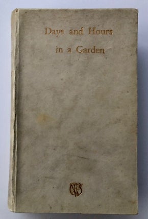 Item #53745 DAYS AND HOURS IN THE GARDEN. Eleanor Vere Boyle, E V. B