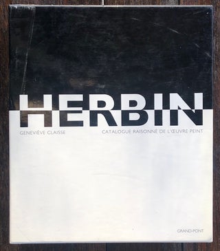 Item #53747 HERBIN. Catalogue raisonné de l'oeuvre peint. Geneviève Claisse