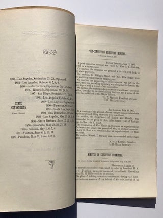 SIXTEENTH ANNUAL REPORT OF THE WOMAN'S CHRISTIAN TEMPERANCE UNION OF SOUTHERN CALIFORNIA, Held in Pasadena, Cal., May 31, June 1, 2 and 3, 1898