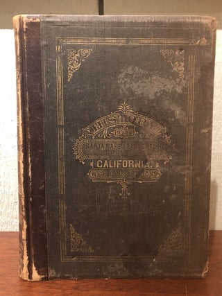HISTORY OF SANTA BARBARA AND VENTURA COUNTIES CALIFORNIA