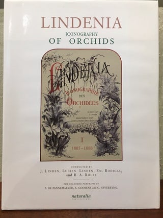 LINDENIA ICONOGRAPHY OF ORCHIDS.