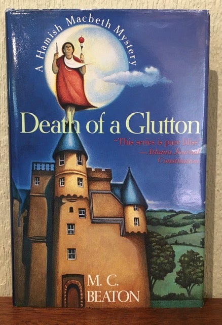 Item #54085 DEATH OF A GLUTTON. M. C. Beaton.