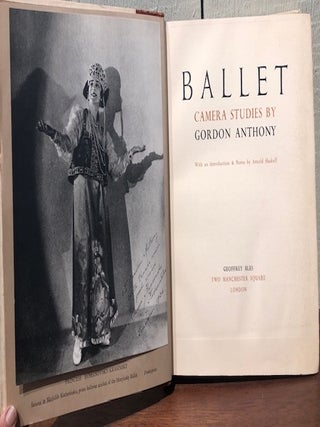 BALLET. CAMERA STUDIES BY GORDON ANTHONY.