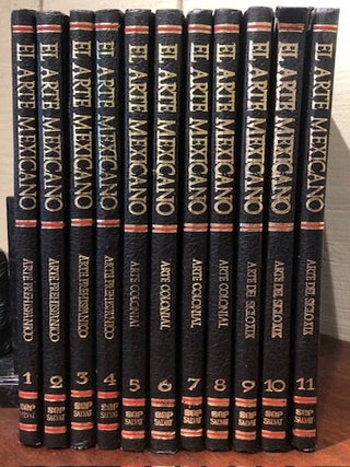 Item #54376 HISTORIA DEL ARTE MEXICANO. (Volumes 1-11). Juan Salvat, Jose Luis Rosas, General