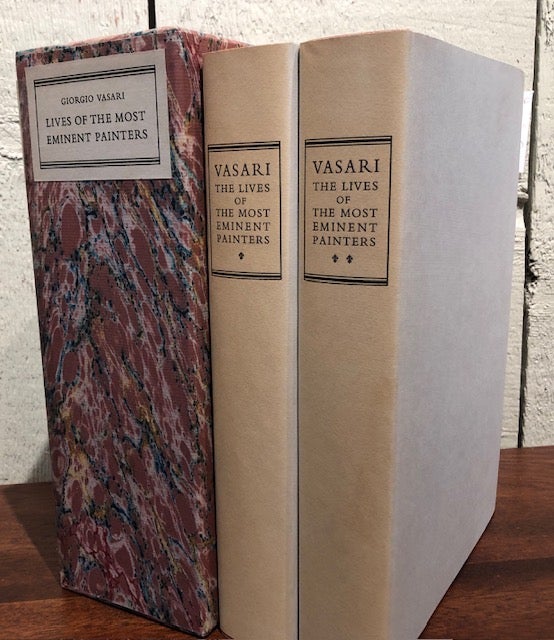 Item #54378 THE LIVES OF THE MOST EMINENT PAINTERS. (Two volumes). Giorgio Vasari, Marilyn Aronberg Lavin.