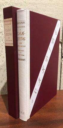Item #54386 CANDIDE or Optimism. Francois Marie Arouet de Voltaire, Anatole Broyard, introduction