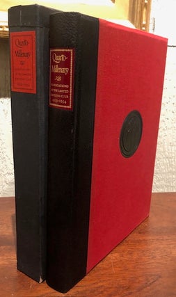 Item #54396 QUARTO MILLENARY, the First 250 Publications and the First 25 Years 1929-1954 of the...